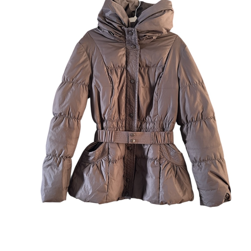 Women's Brown Vera Moda Puffer Jacket, size large
